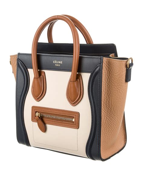 celine luggage handbag nano|celine nano luggage tote bag.